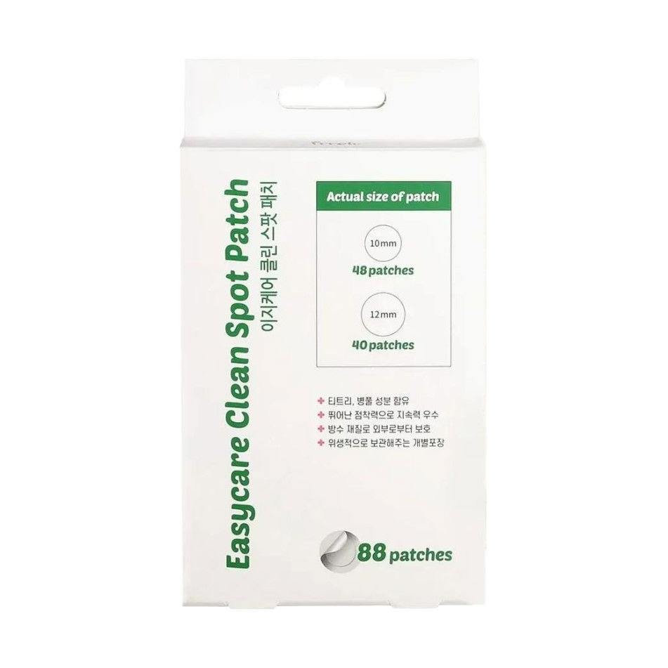 Точкові патчі проти прищів Prreti Easycare Clean Spot Patch, 88 шт